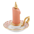 Herend Glowing Candlestick in Rust