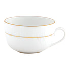 Hand-painted Herend Golden Edge Canton Cup Teacup in fine porcelain, on a white background