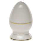 Hand-painted Herend Golden Edge Pepper Shaker Single Hole Salt & Pepper Shaker Set in fine porcelain, 2.5in H, on a white background