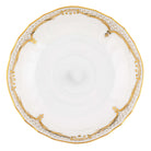 Hand-painted Herend Golden Elegance Canton Saucer in fine porcelain, 5.5in D, on a white background