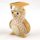 Herend Graduation Owl Figurine – Butterscotch, alternate view