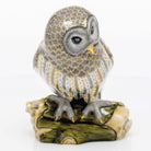 Herend Gray Barred Owl Figurine — additional view