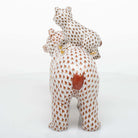 Herend Grizzly Bear and Baby Figurine — additional view