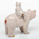 Herend Grizzly Bear and Baby Figurine — additional view