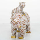 Herend Grizzly Bear and Baby Figurine — additional view