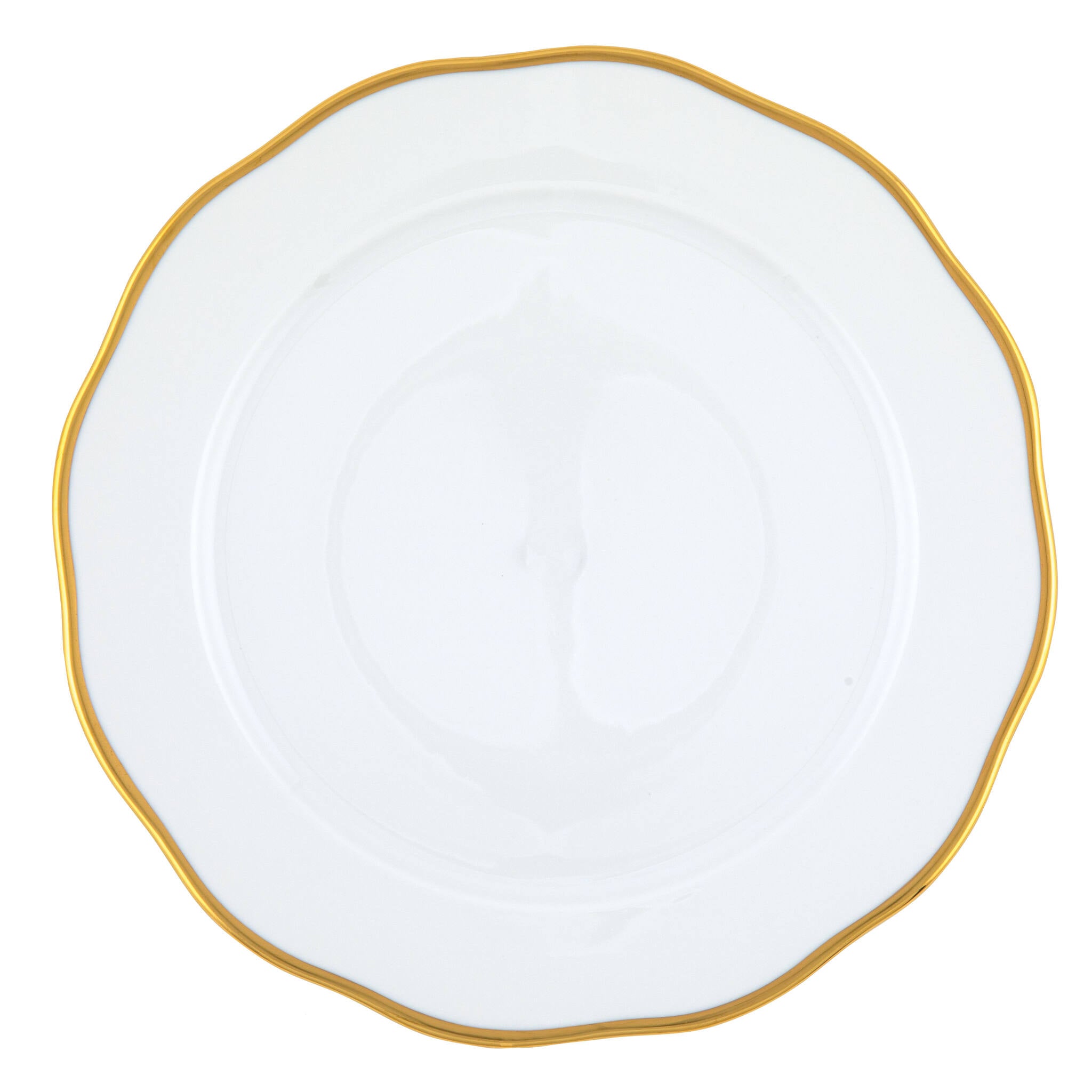 Hand-painted Herend Gwendolyn Charger Charger & Service Plate in fine porcelain, 12in D, on a white background