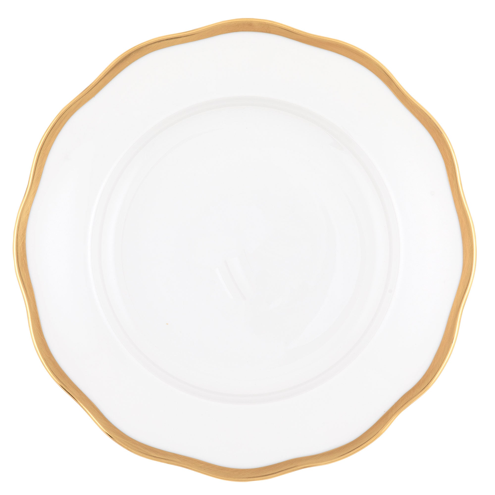 Hand-painted Herend Gwendolyn Dessert Plate in fine porcelain, 8.25in D, on a white background