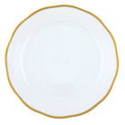Hand-painted Herend Gwendolyn Dinner Plate in fine porcelain, 10.5in D, on a white background