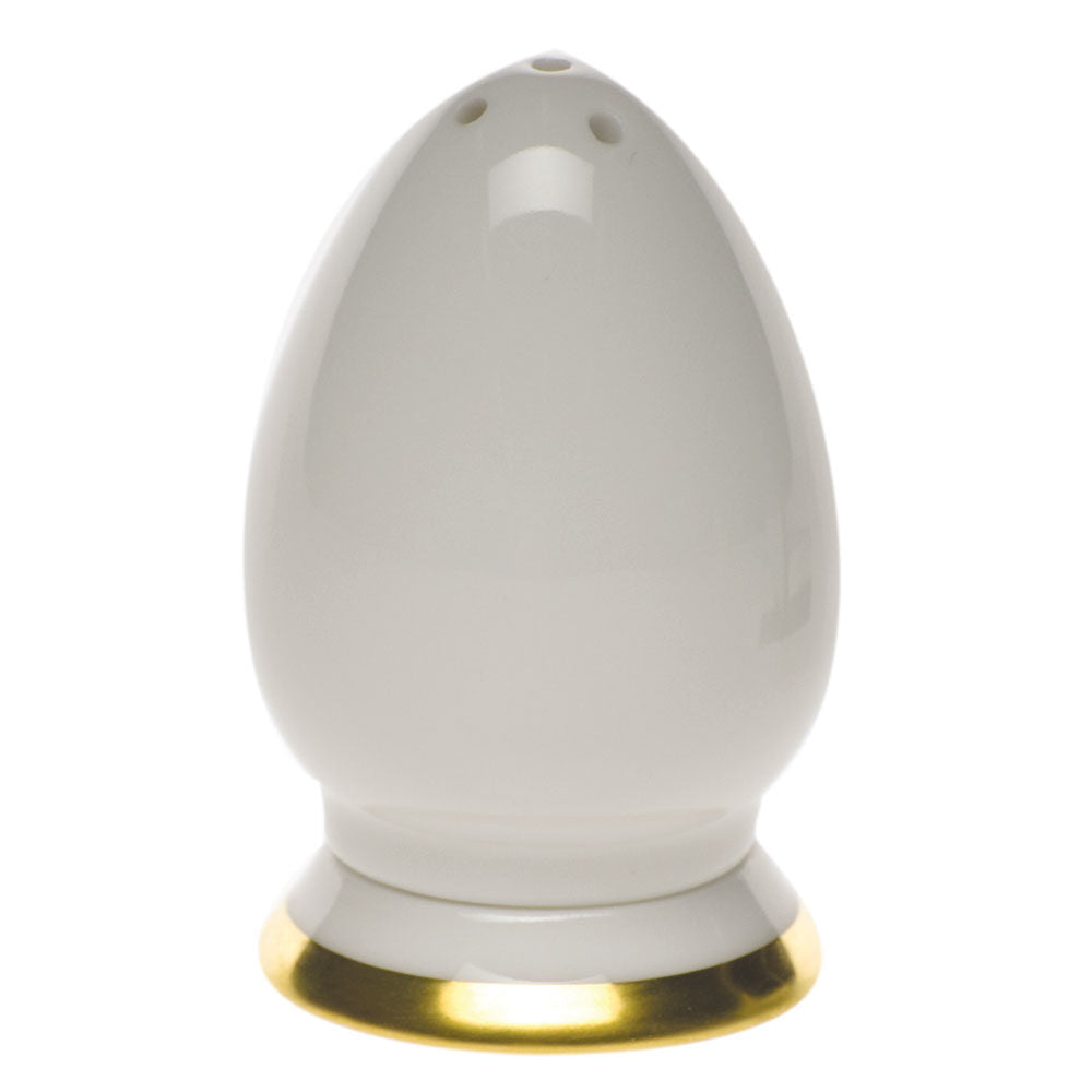 Hand-painted Herend Gwendolyn Salt Shaker Multi Hole Salt & Pepper Shaker Set in fine porcelain, 2.5in H, on a white background