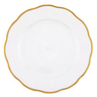 Hand-painted Herend Gwendolyn Service Plate in fine porcelain, 11in D, on a white background