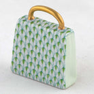 Herend Handbag Figurine – Key Lime, alternate view