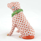 Herend Holiday Dog Figurine – Rust, alternate view