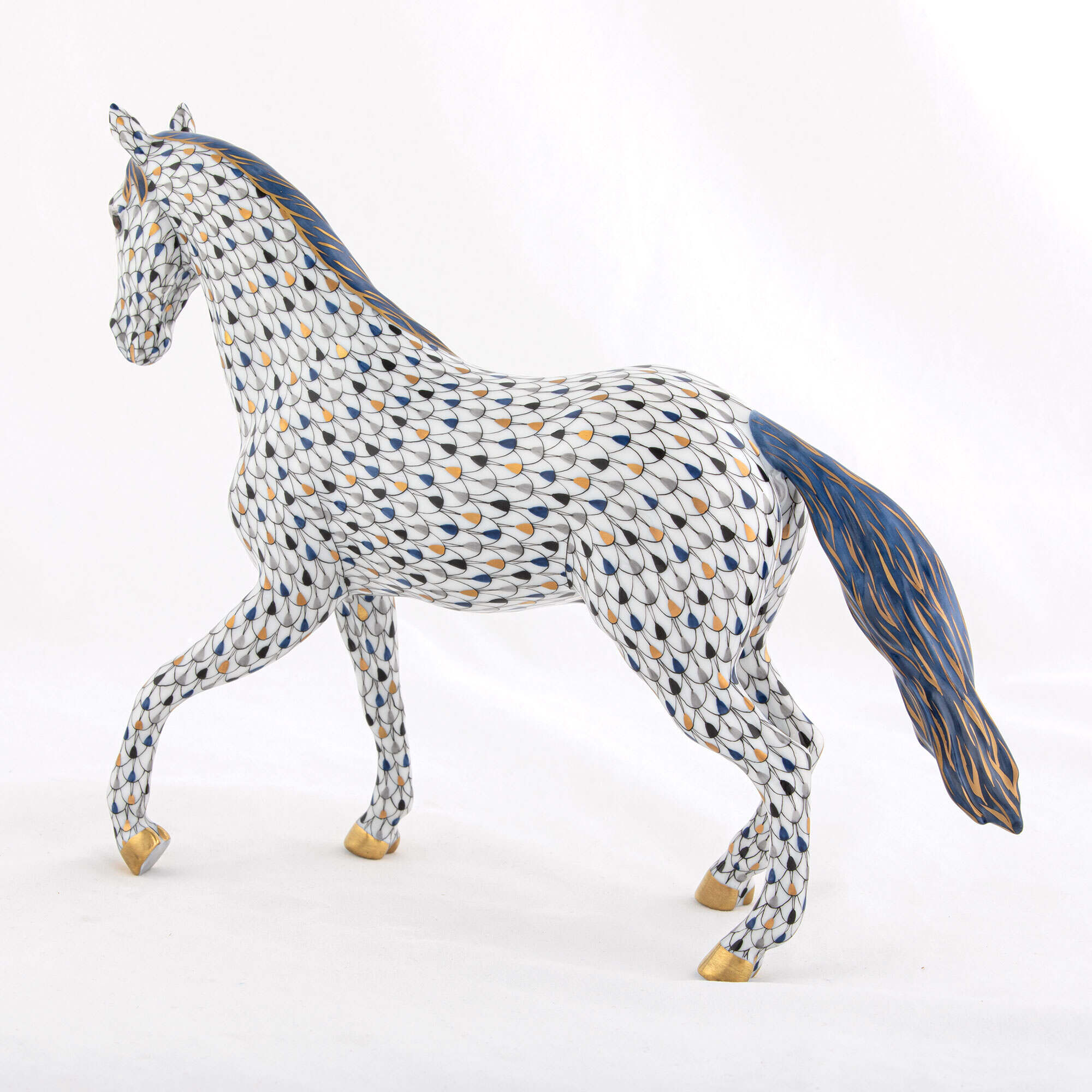 Herend Horse Figurine — additional view