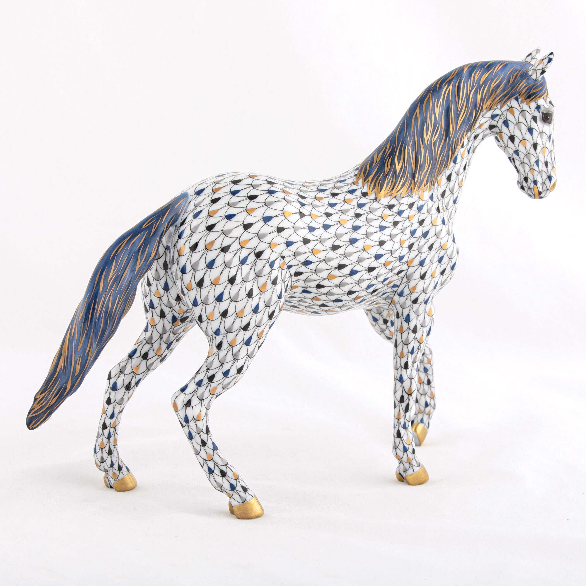 Herend Horse Figurine — additional view
