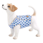 Herend Jack Russell Terrier Figurine porcelain figurine painted in the Sapphire fishnet pattern