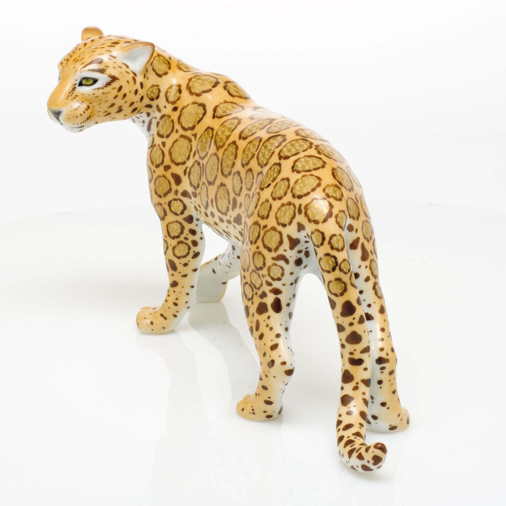 Herend Jaguar Figurine — additional view