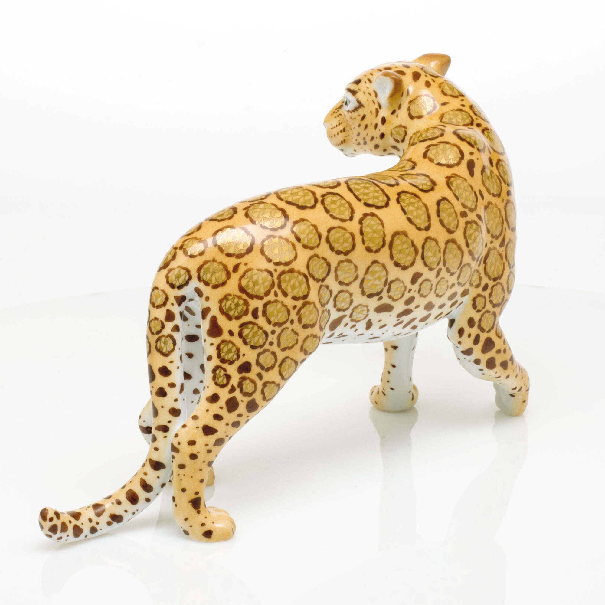 Herend Jaguar Figurine — additional view