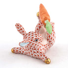 Herend Juggler Bunny Figurine – Rust, alternate view