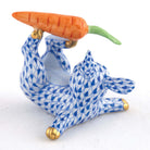 Herend Juggler Bunny Figurine – Sapphire, alternate view