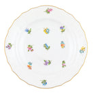 Hand-painted Herend Kimberley Salad Plate in fine porcelain, 7.5in D, on a white background