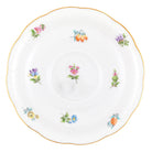 Hand-painted Herend Kimberley Tea Saucer Cup & Saucer Set in fine porcelain, 6in D, on a white background