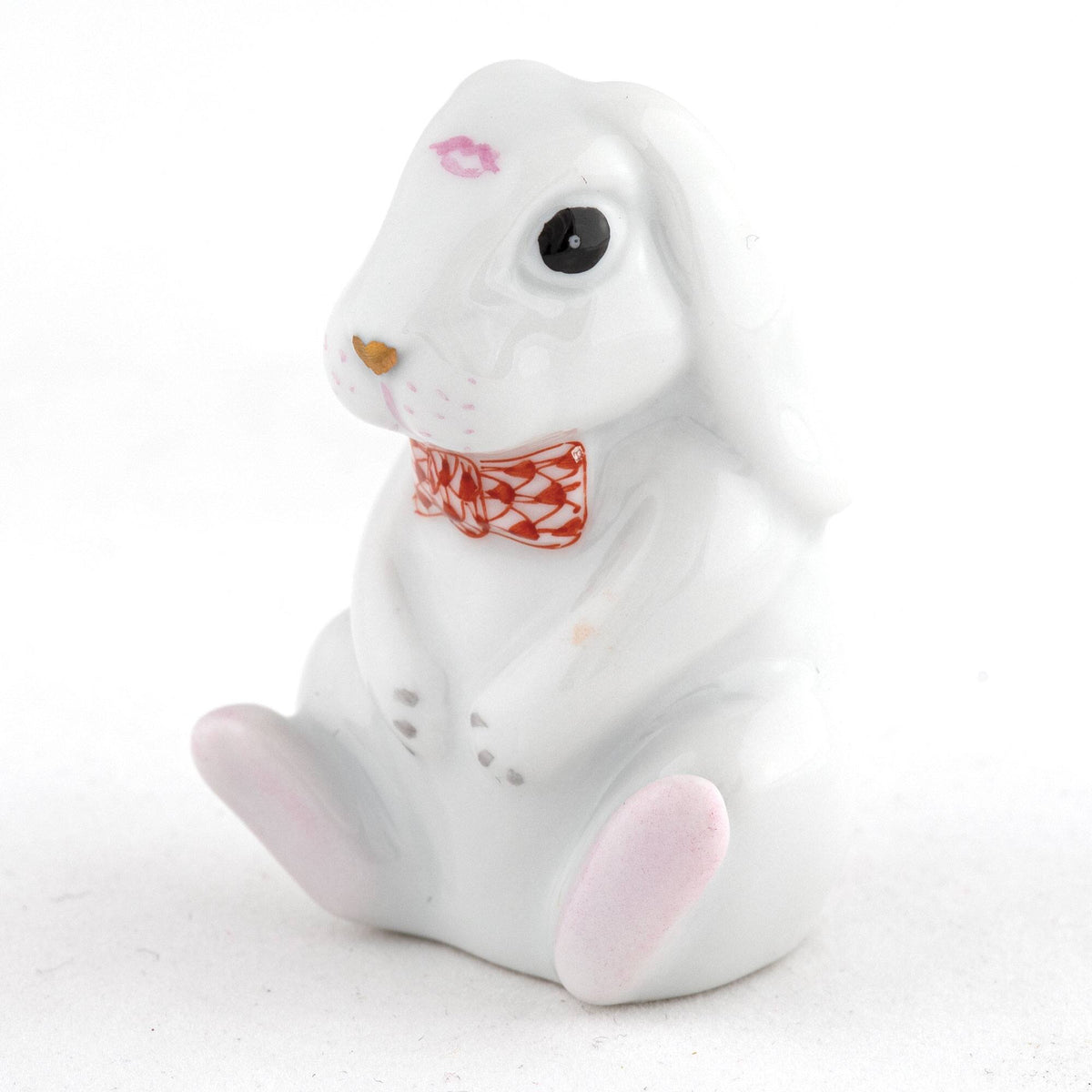 Herend Kisses Figurine – Rust, alternate view