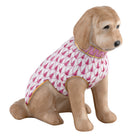 Labradoodle Figurine in hand-painted Raspberry porcelain by Herend of Hungary