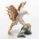Herend Landing Hawk Figurine — additional view