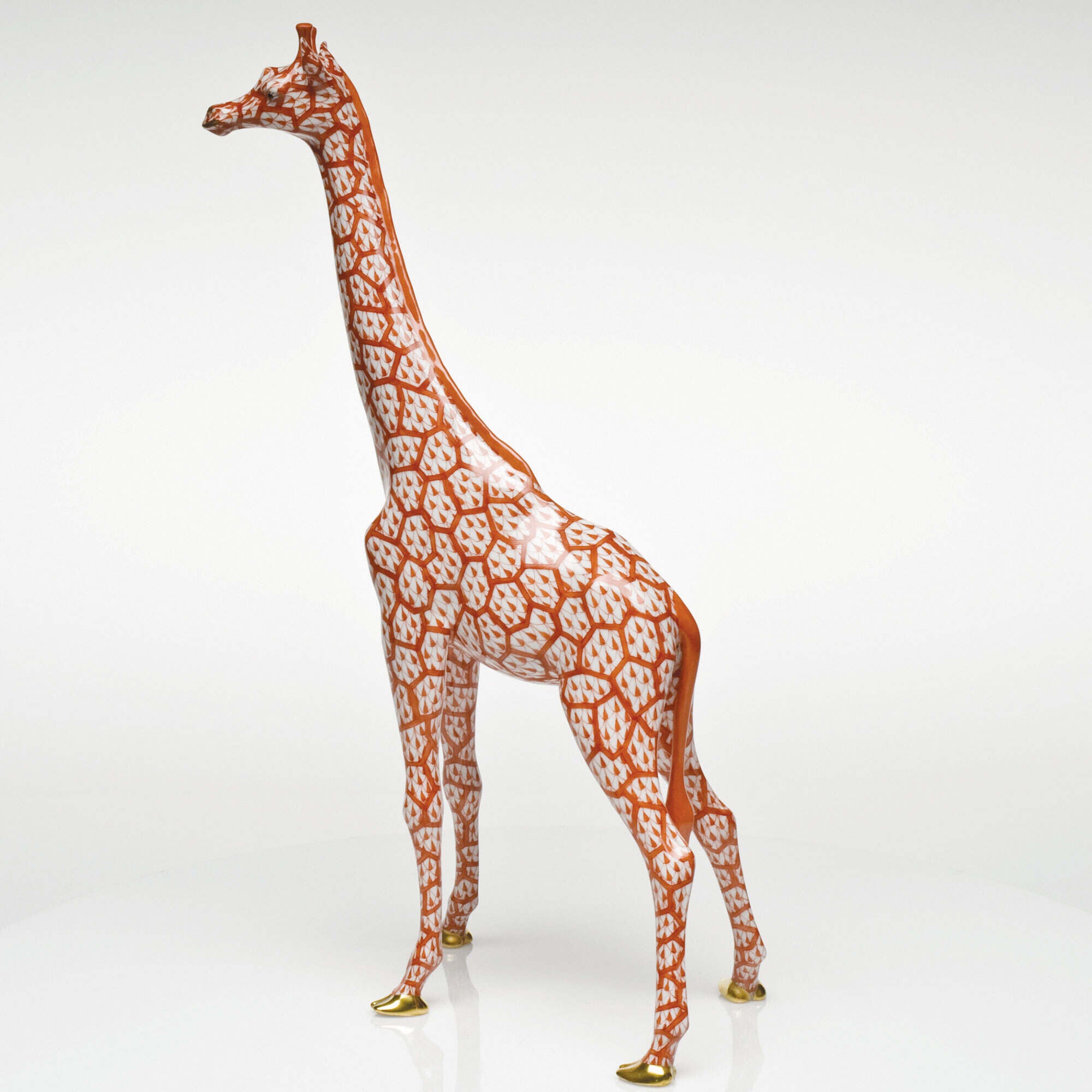 Herend Large Giraffe Figurine — additional view