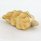 Herend Leaf Place Card Holder – Butterscotch, alternate view