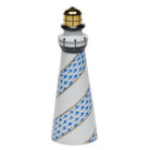 Herend Lighthouse Figurine porcelain figurine painted in the Blue fishnet pattern