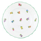 Hand-painted Herend Lindsay Salad Plate in fine porcelain, 7.5in D, on a white background