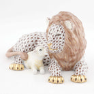 Herend Lion and Lamb Figurine — additional view