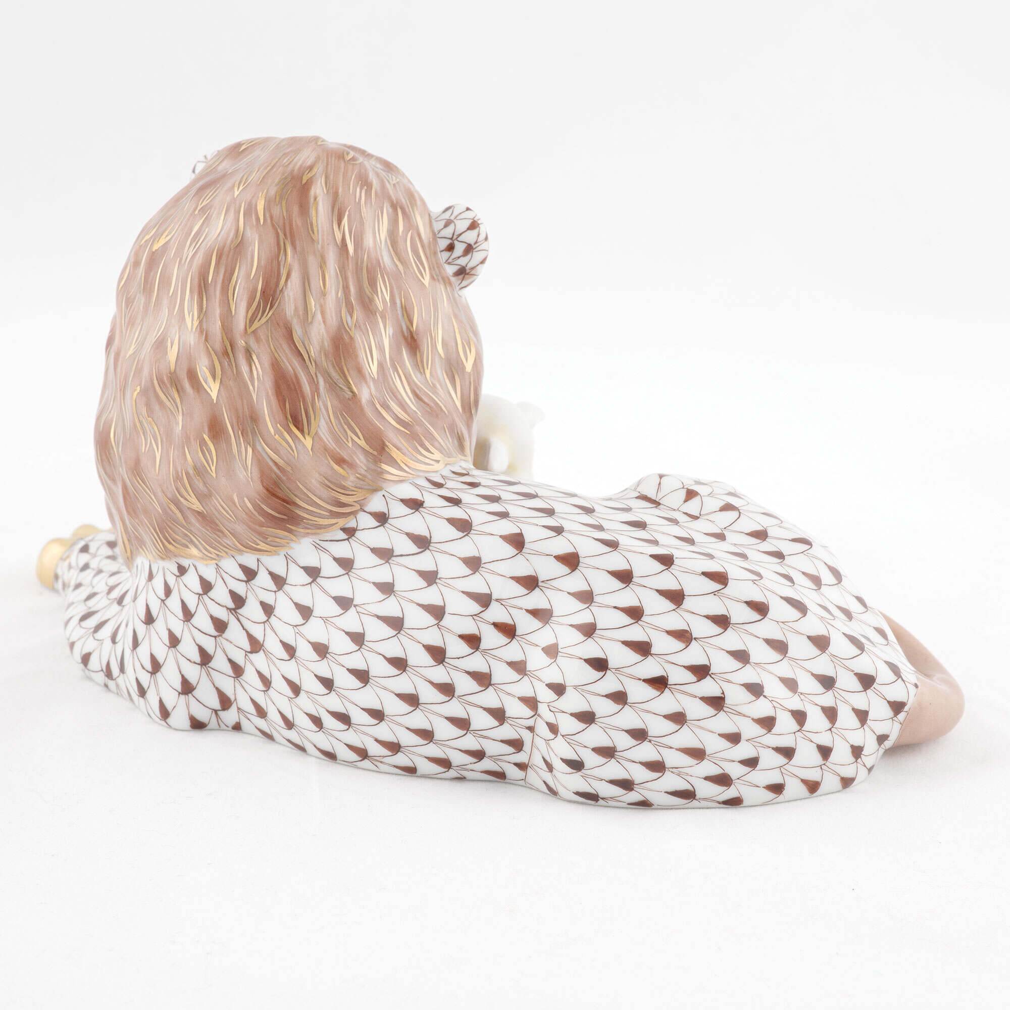 Herend Lion and Lamb Figurine — additional view