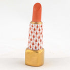 Herend Lipstick Figurine – Rust, alternate view