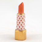 Herend Lipstick Figurine – Rust, alternate view