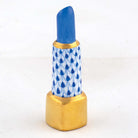 Herend Lipstick Figurine – Sapphire, alternate view