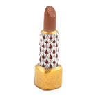 Lipstick Figurine in hand-painted Chocolate porcelain by Herend of Hungary