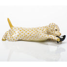 Herend Little Rascal Figurine porcelain figurine painted in the Butterscotch fishnet pattern