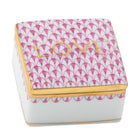Love Box in hand-painted Raspberry porcelain by Herend of Hungary