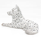 Herend Lying Wolf Figurine — additional view
