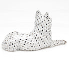 Herend Lying Wolf Figurine — additional view