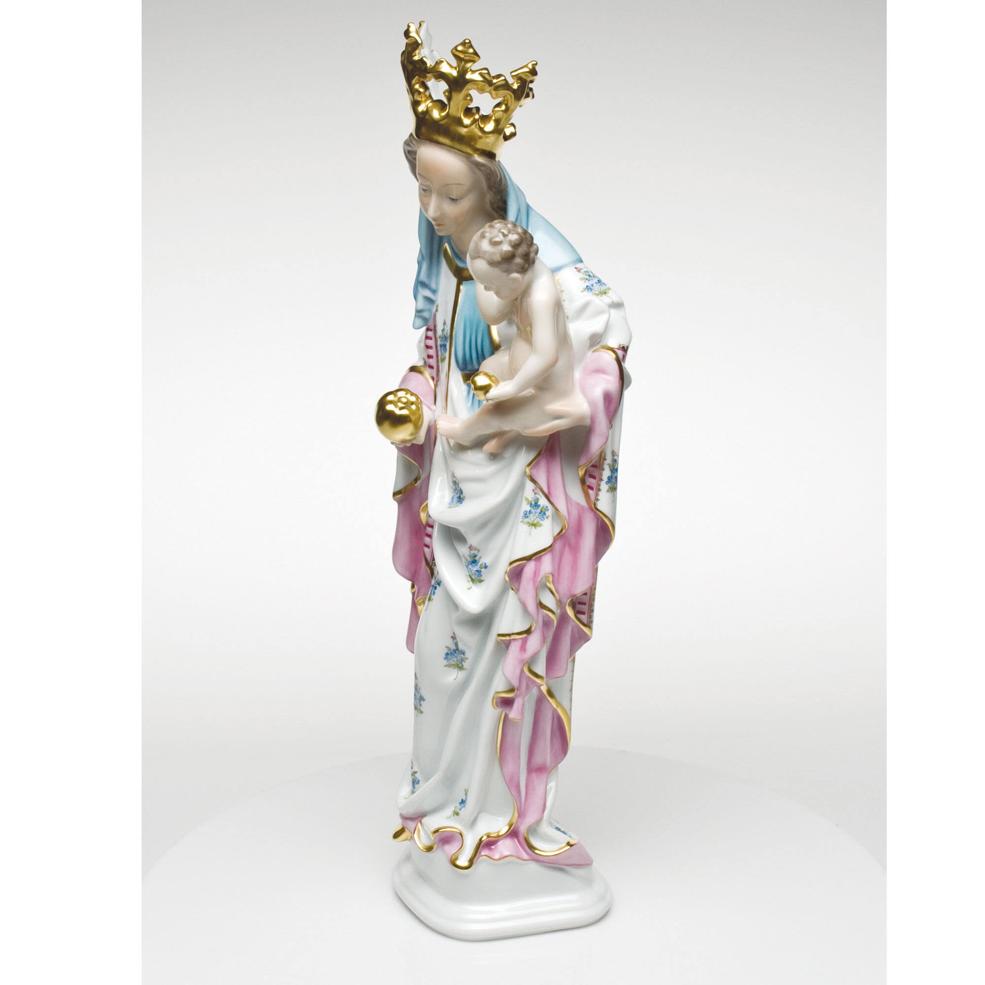 Herend Madonna and Child Figurine — additional view