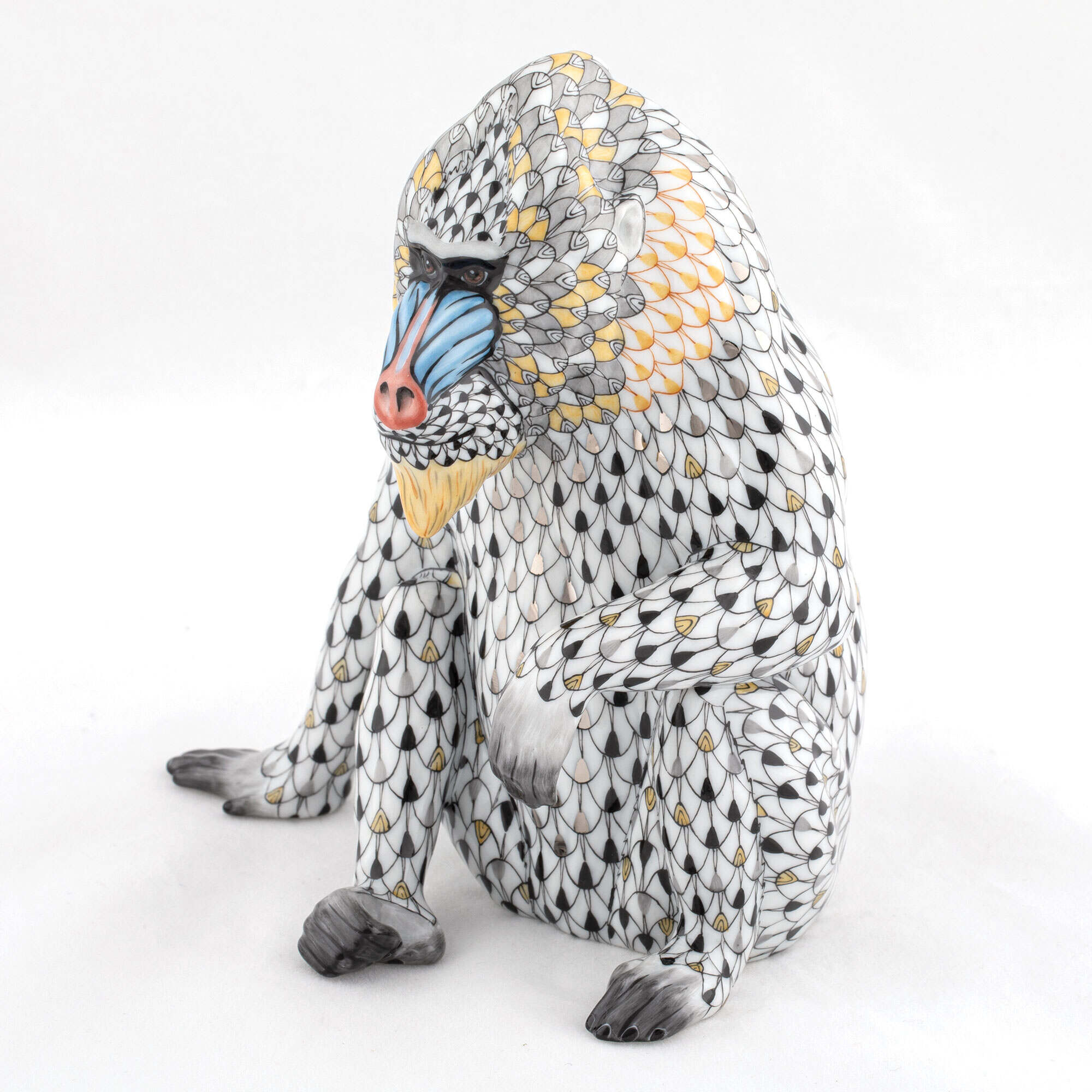 Herend Mandrill Figurine — additional view