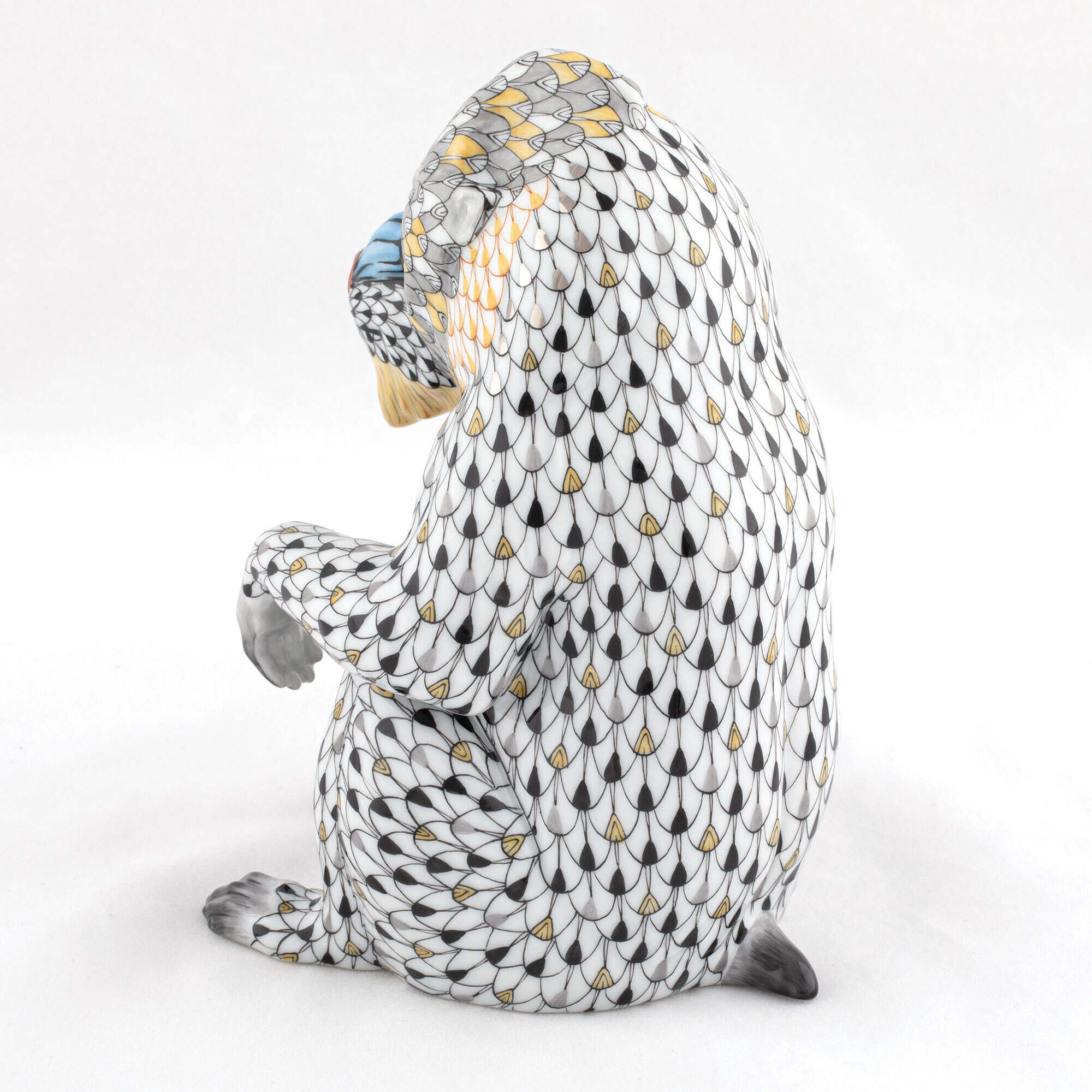 Herend Mandrill Figurine — additional view