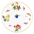 Hand-painted Herend Market Garden Bread and Butter Plate in fine porcelain, 6in D, on a white background