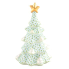 Herend Medium Christmas Tree in Keylime - Hand-Painted Porcelain Figurine