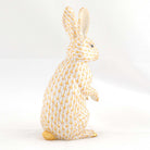 Herend Medium Standing Rabbit Figurine – Butterscotch, alternate view