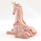 Herend Mother and Baby Giraffe Figurine – Rust, alternate view