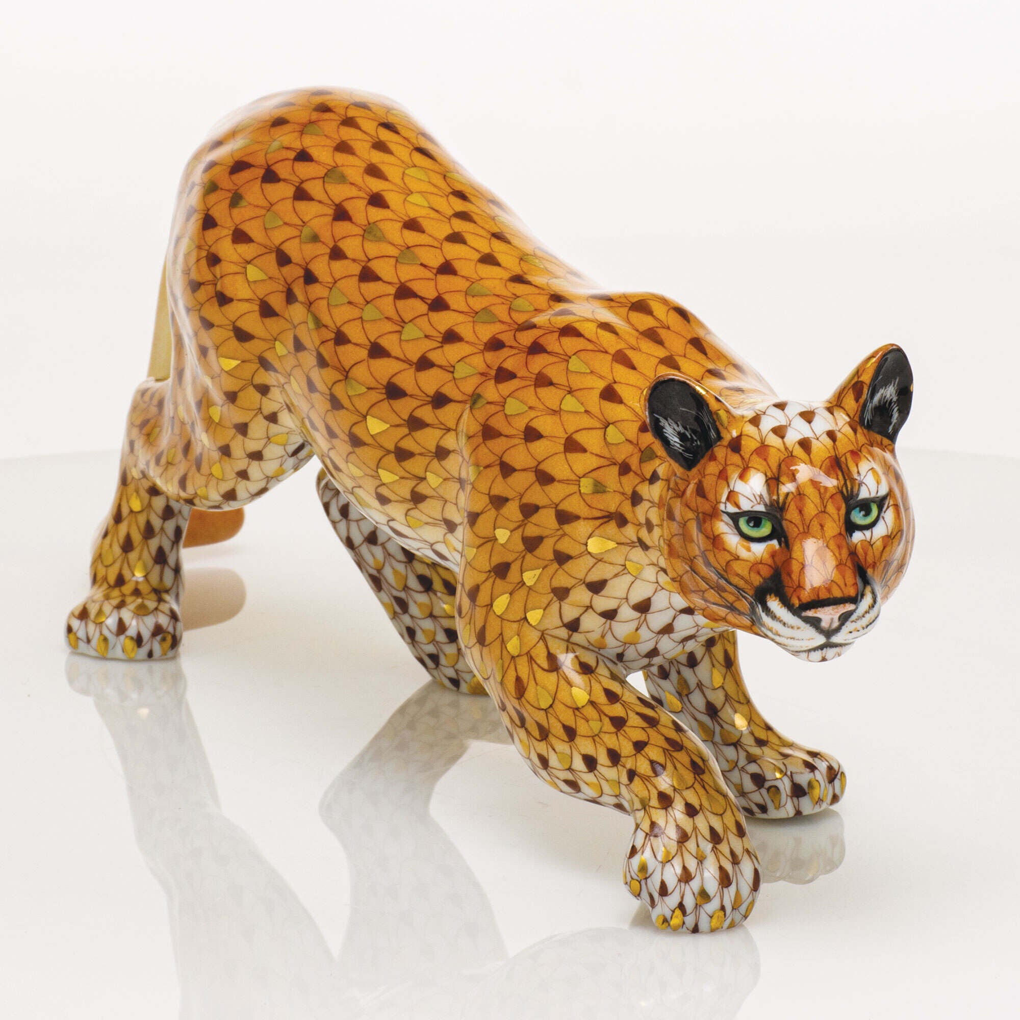 Herend Mountain Lion Figurine — additional view